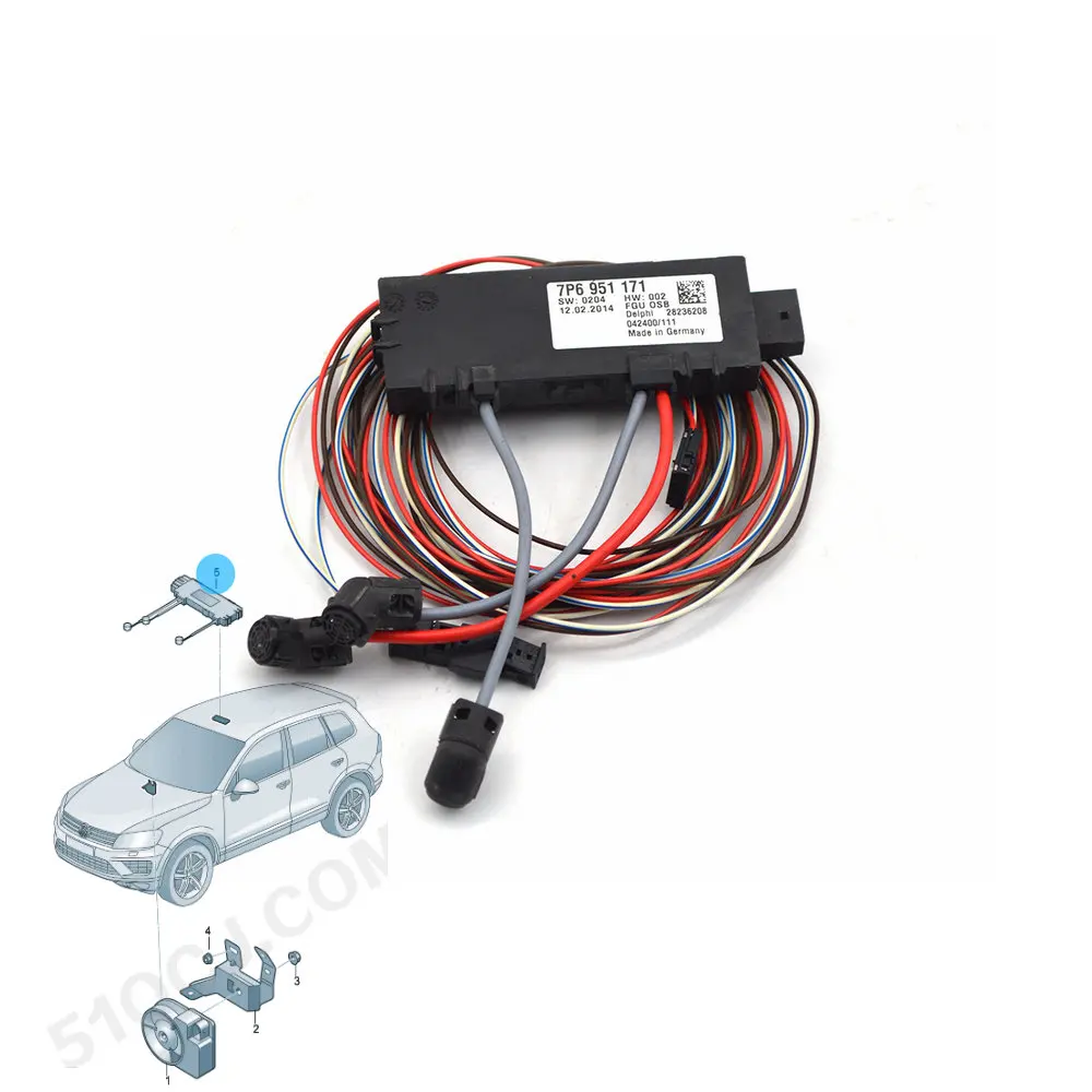 

Ultrasonic Sensor Anti-Theft Alarm Device Is Used For Vehicles With Monitoring Device For VW Touareg 7P6 951 171 7P6951171