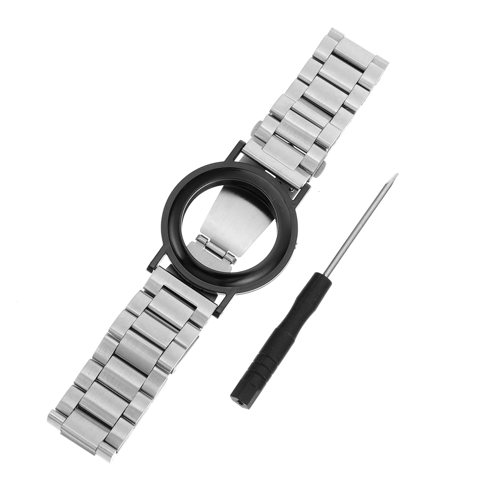 

Locator Watch Band Steel Replacement Protective Cover Tracking Locator Wristband Comfortable Finder Watch Cover
