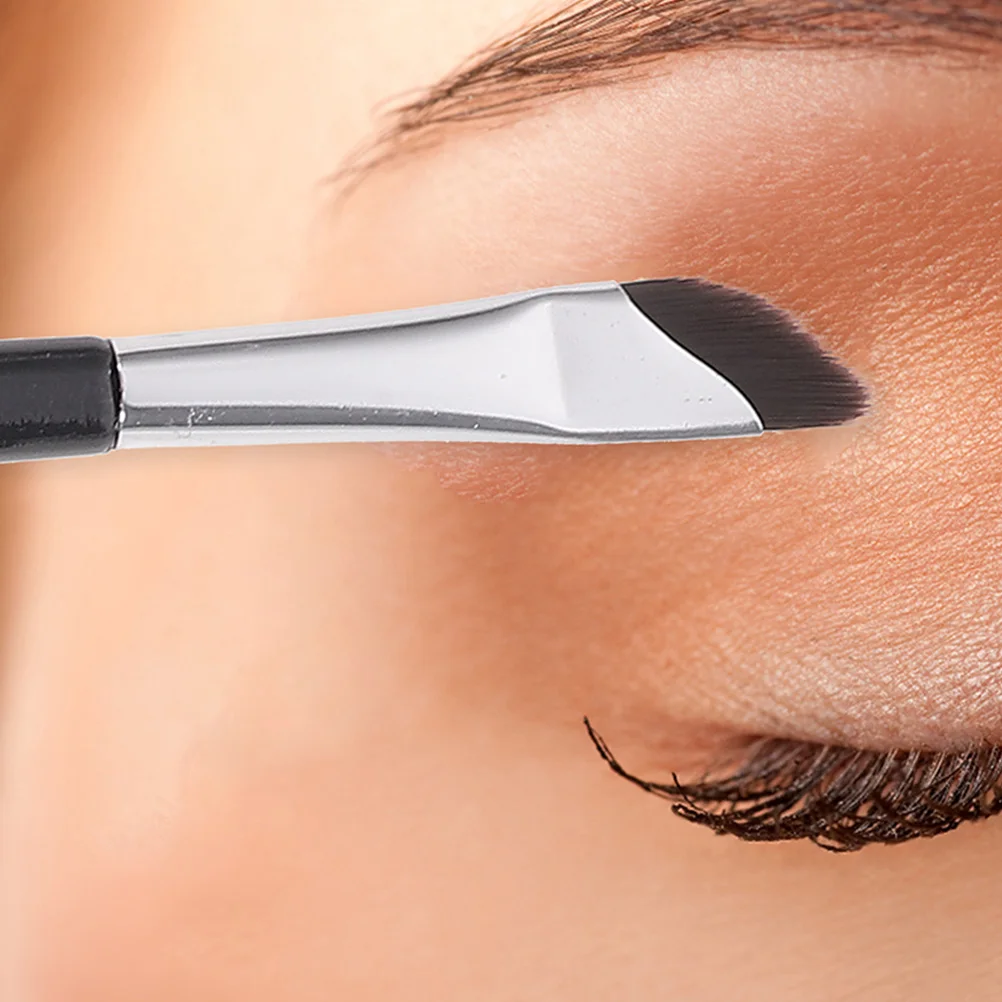 1 set Scythe Eyeshadow Brush Set Angled Eyeliner Concealer Precision Makeup Brushes for Eye Brow Under Eye Tools