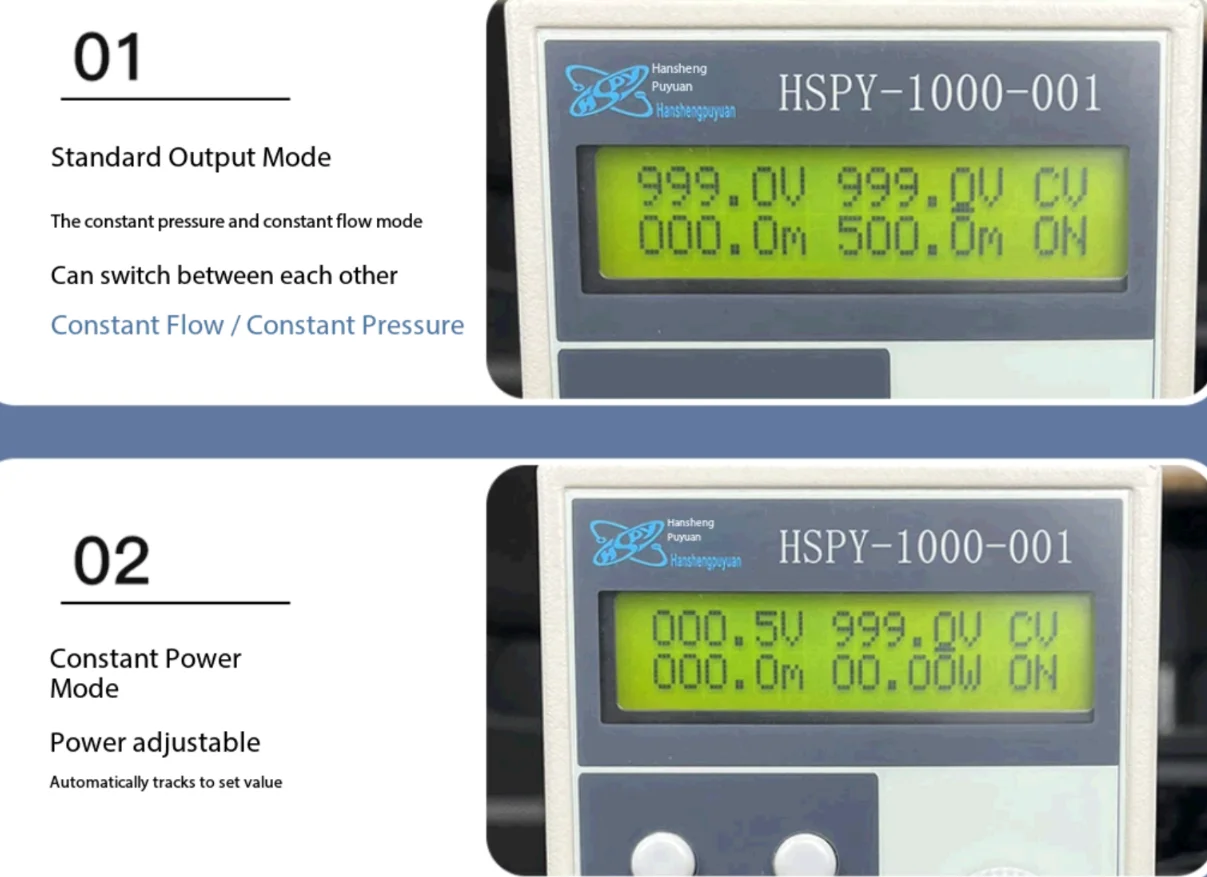 Hspy30V5A60V2A120V1A200V1A Programmable Adjustable DC Regulated Power Supply