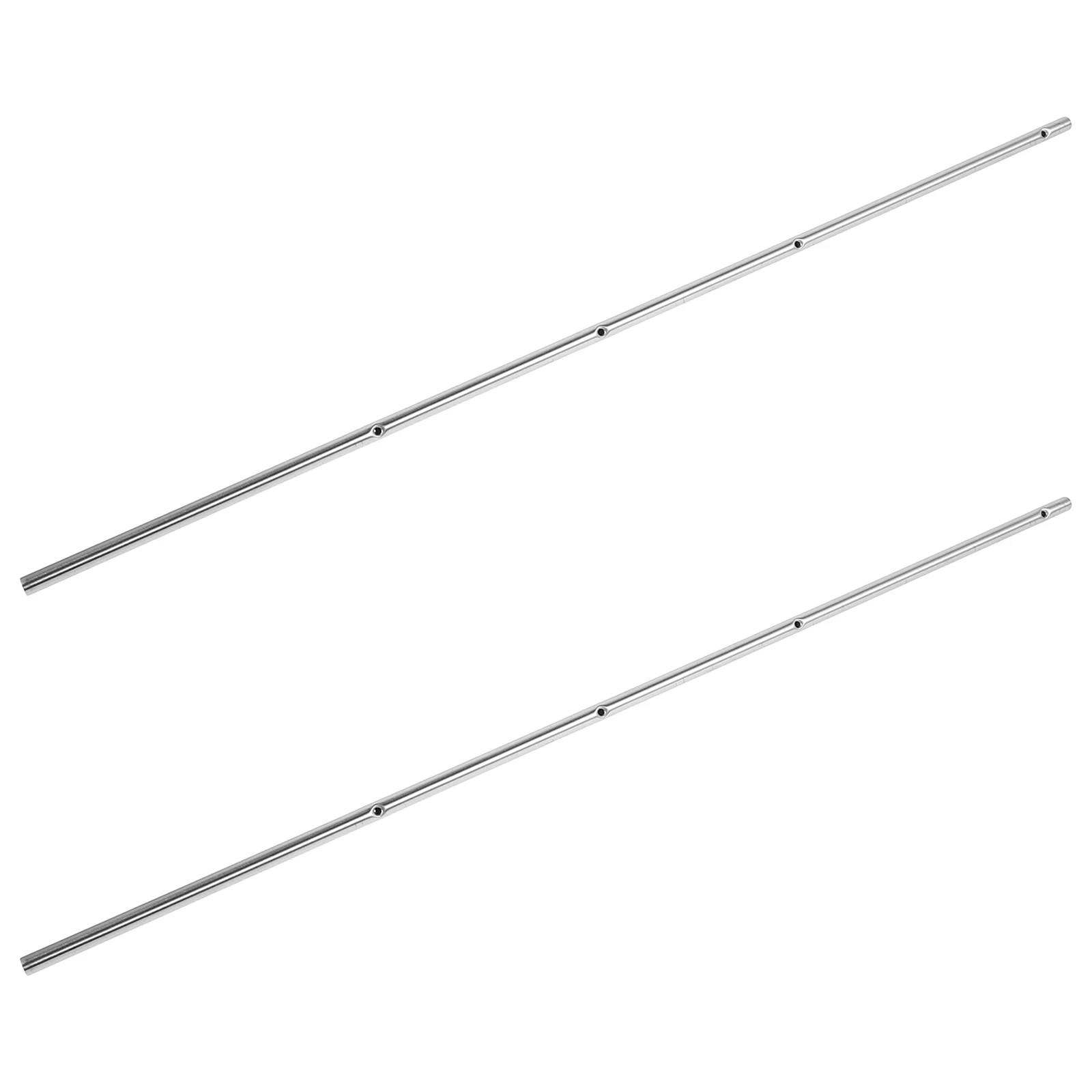 2 Pcs Handle Bar Foosball Pole Child Football Balls Replacement Iron Soccer Machine Part