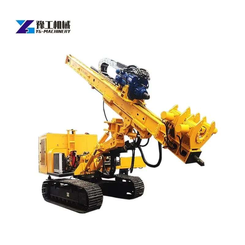 

Dth Drill Rigs Crawler Dth Mobile Pneumatic Portable Drilling Rig