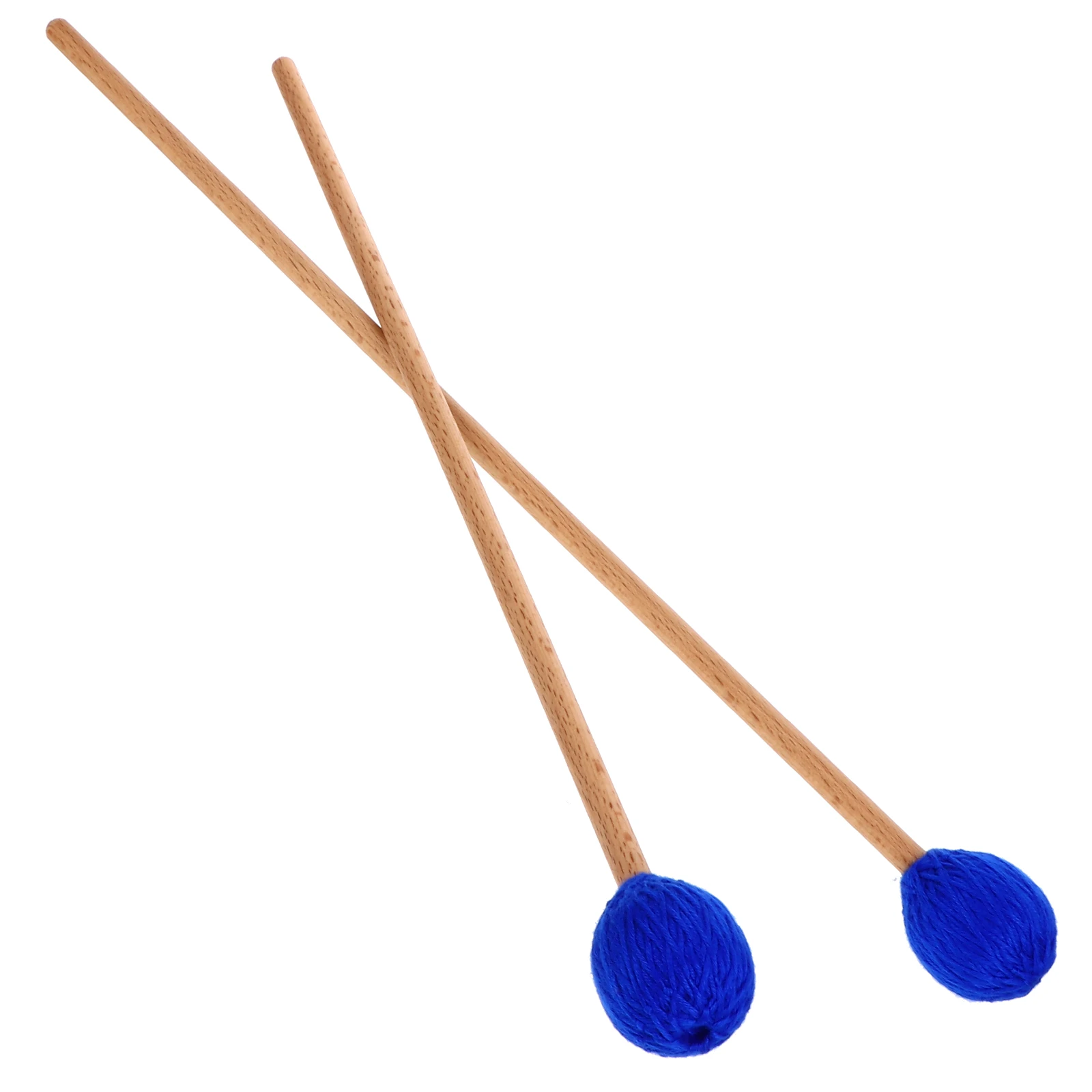 

Marimba Mallet Sticks High-quality Maple Blue Wood Yarn Head Percussion Instrument Drumstick Kids Timpani Durable Acrylic