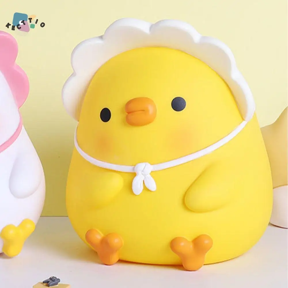 

Removable Cute Duck Piggy Bank Cartoon Anti Fall Animal Piggy Bank Large Capacity Children's Storage Jar Home Decor