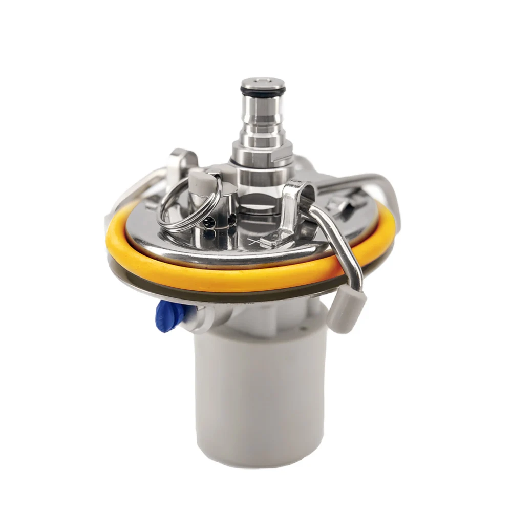 KegLand Soda Carbonator Carbontaion -Keg Reactor Lid -Continuous Water Solution