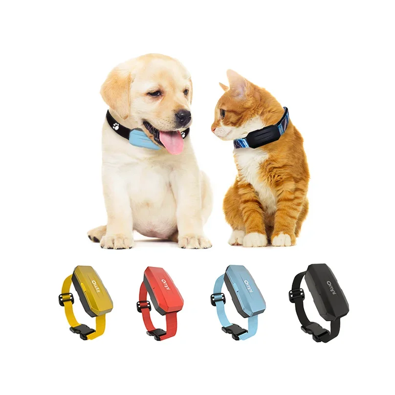 IP67 Waterproof Animal 4G Gprs Gsm Tracking Device Smart Collar Dog Locator Mini Micro Pet GPS Tracker for Cat