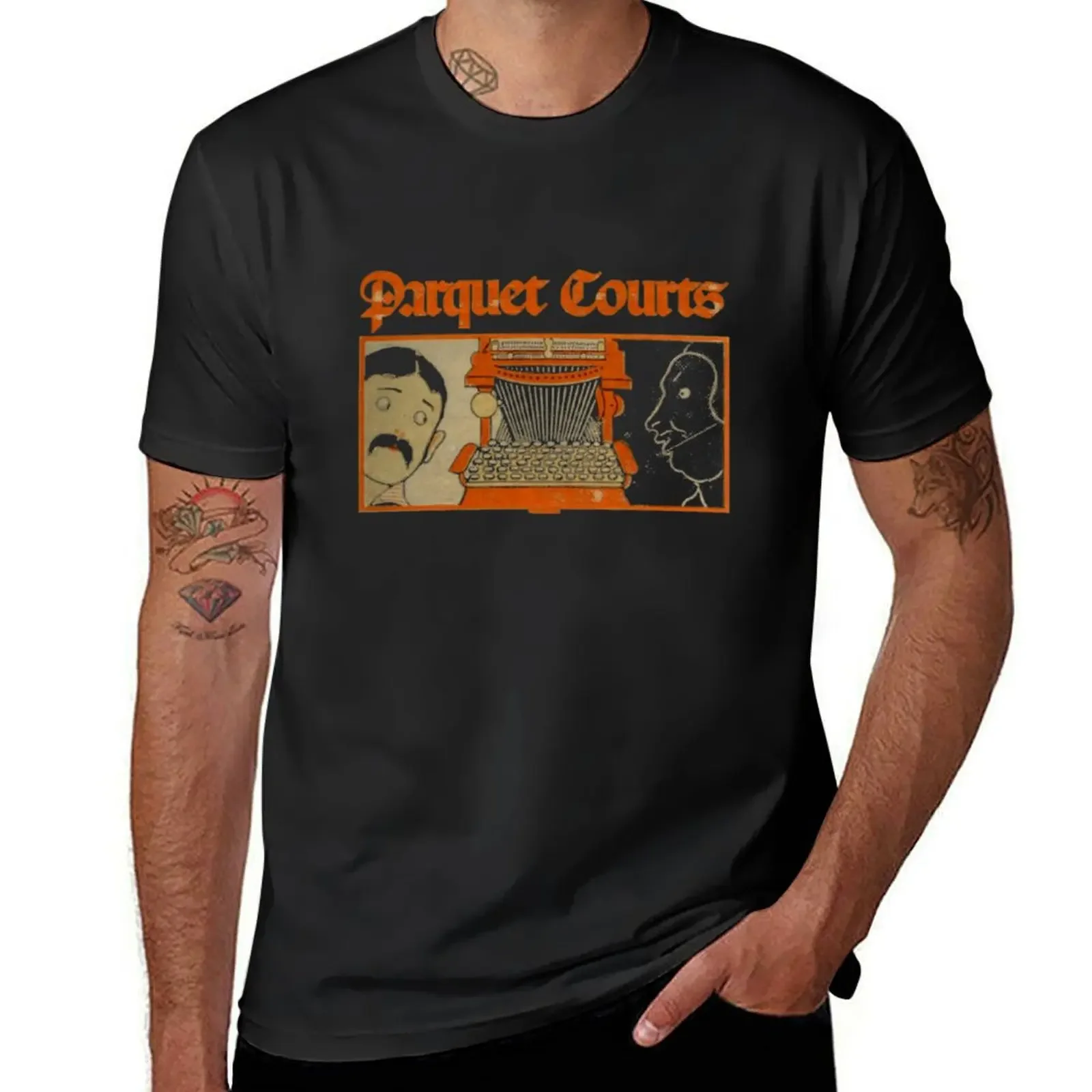 Parquet Courts T-Shirt summer top vintage anime shirt T-shirt men