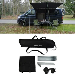 Auvent étanche pour camping en plein air, tente de queue de voiture, pergola latéral, grand design de 8 mètres carrés