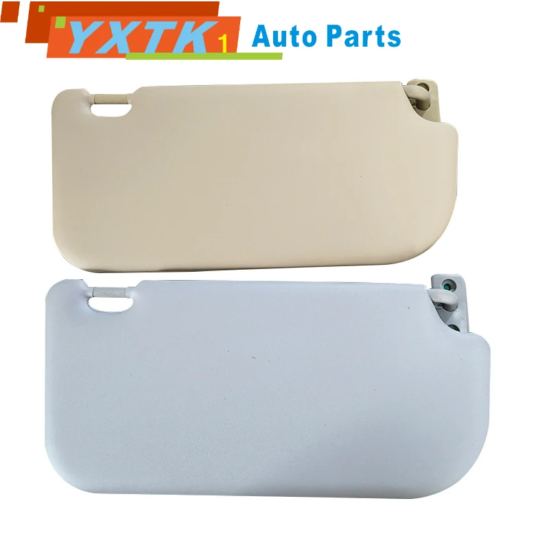 Universal Beige & Gray Car Sun Visor for 2005-2015 Kia Sportage，Replacement Sun Visor Shield