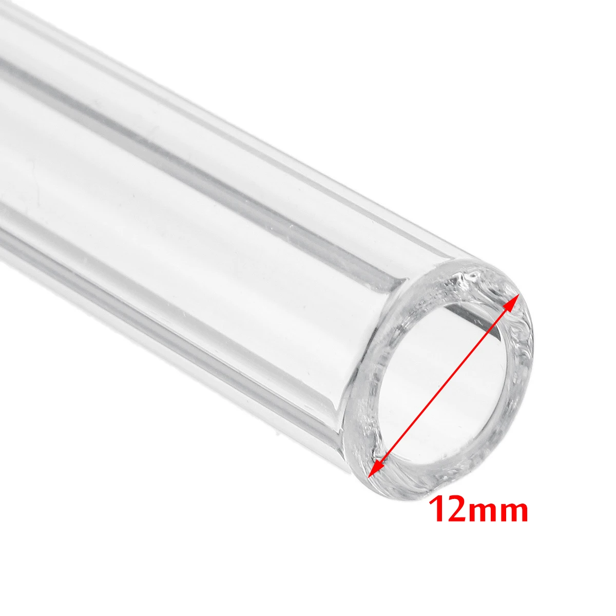 10pcs/lot Transparent Pyrex Glass Blowing Tubes 12mm OD 100mm Long Thick Thickness Wall Test Tube 10*100mm Wholesale Test Tube