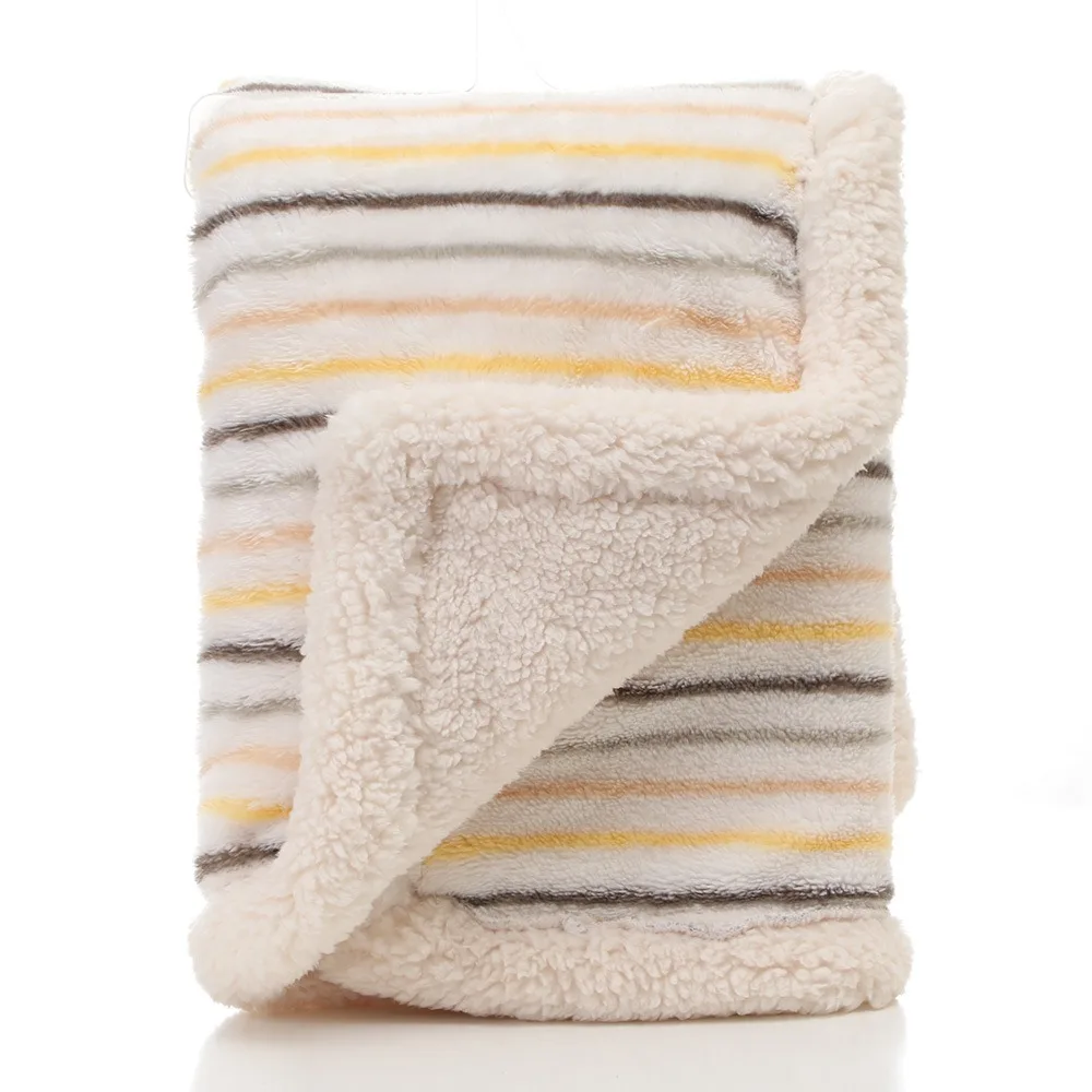 

Thickened Cotton Wool Blanket Double-layer Printed Lamb Wool Children's Blanket Warm and Comfortable Winter Children's Blanket