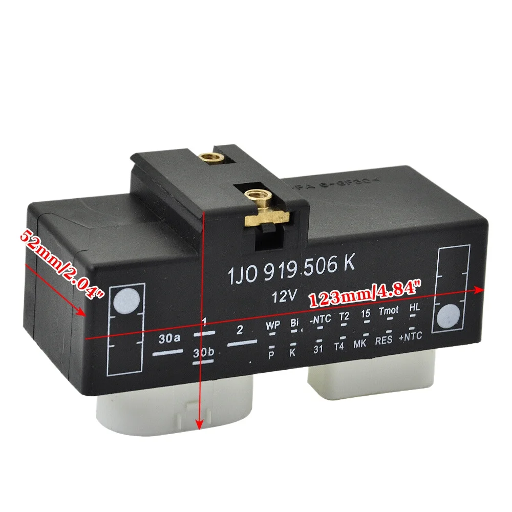 

1PCS 1J0919506K Radiator Cooling Fan Control Module for Beetle Golf Jetta TT