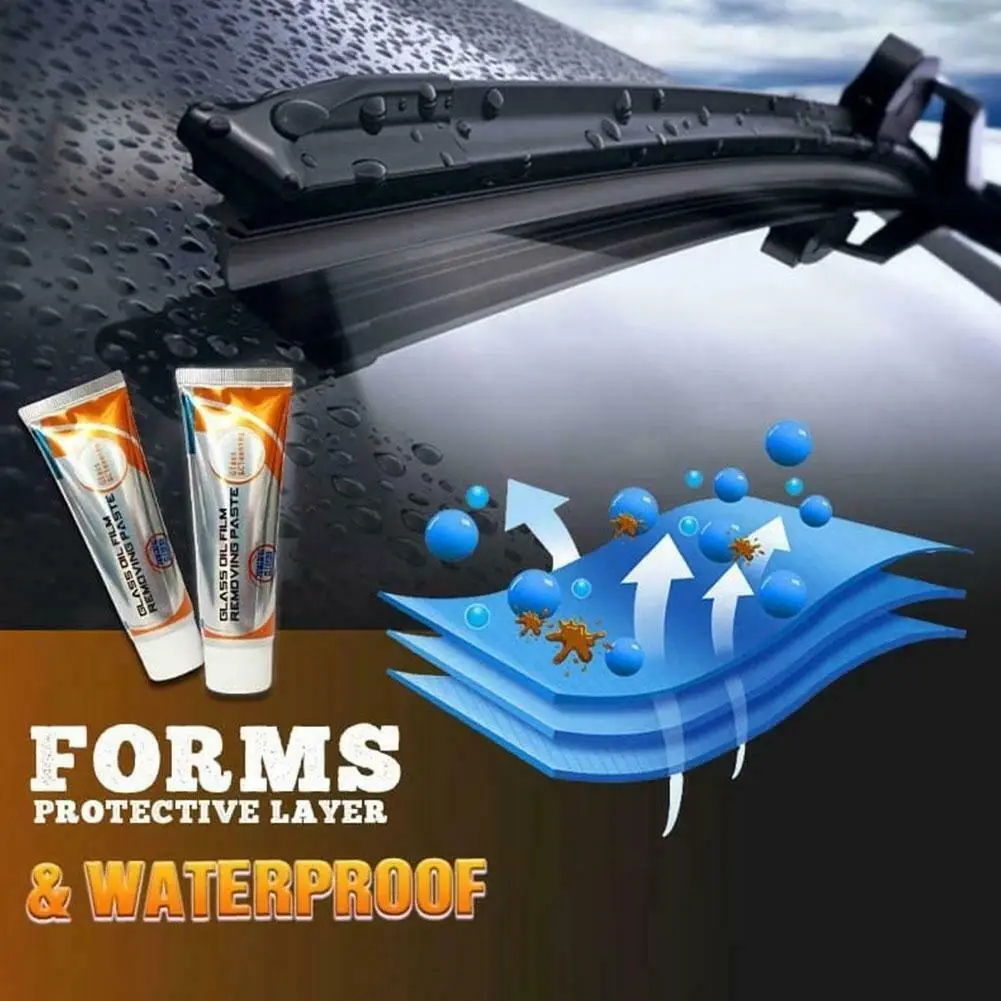 

Cleaning Car Windshield Cleaner For Protection Parts 50g Maintenance Products Ultra Fine Active Particles Washing
