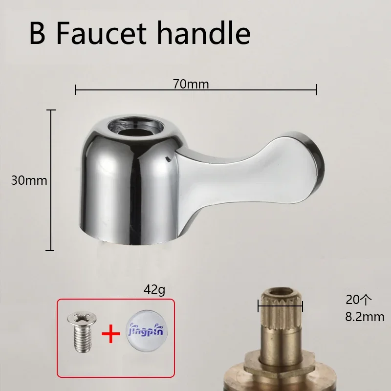 Switch Handwheel Fittings Faucet Spool Universal Single Cold Hot Water Fast Boiling Faucet Core Triangle Valve