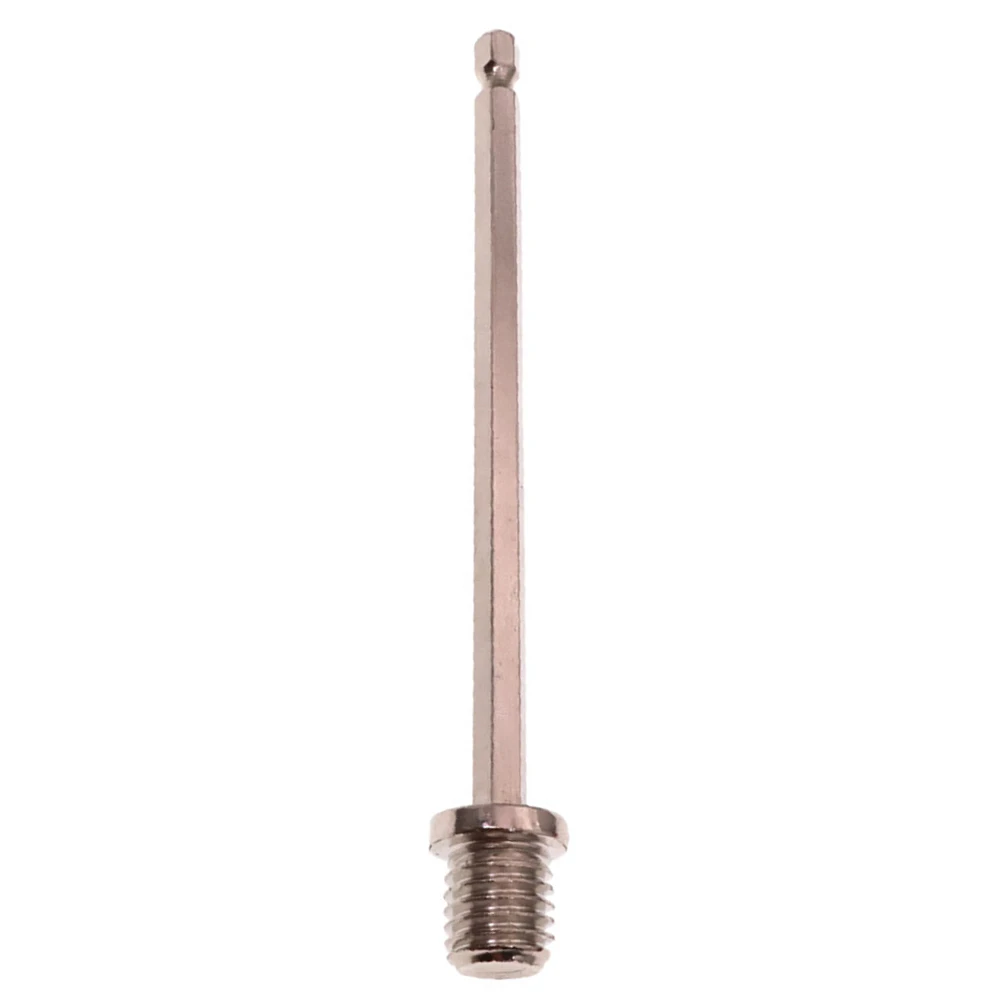 Connection Extended Rod M14x2 Thread 140mm Length with Hexagonal Shank for Drill and Screwdriver Adapter Extension