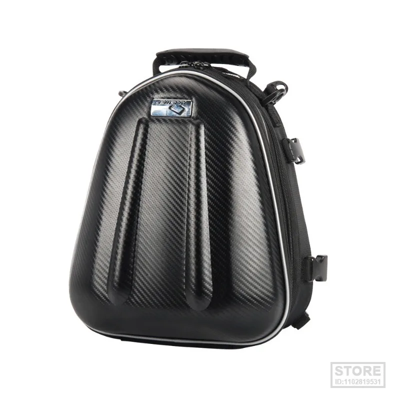 

Motocentric Motorcycle Saddle Bag Moto Backpack Helmet s Knight Seat Back Luggage Travel Tool