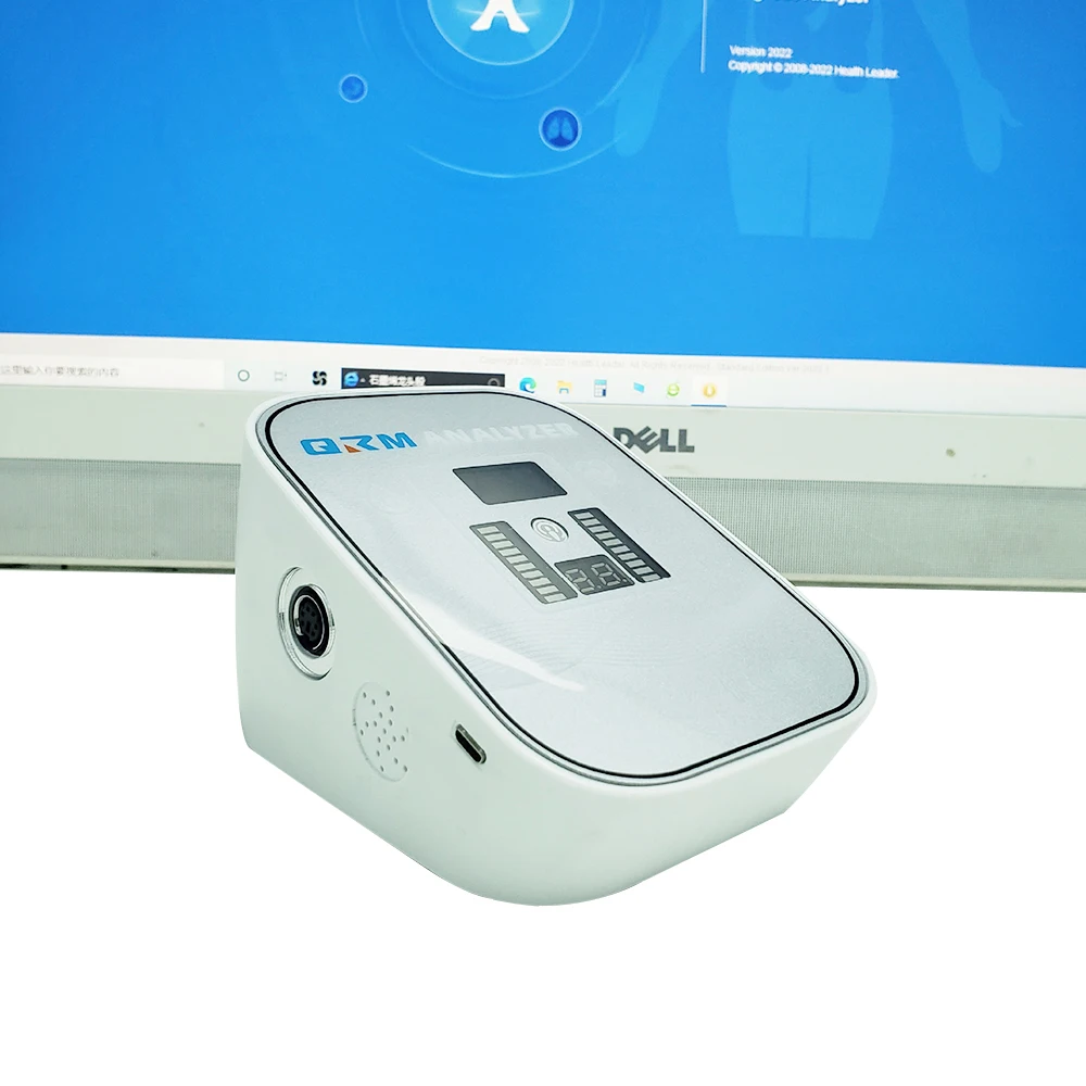 2023 Latest Version Quantum Magnetic Resonance Analyzer with Pulseoximeter Fingertip Monitor