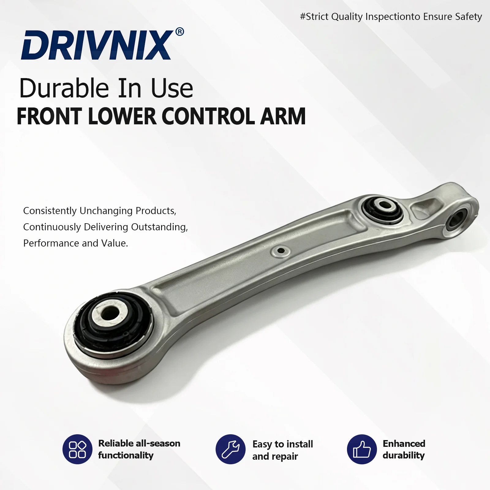High Quality 1PCS Front Left Lower Control Swing Arm 80A407151A 80A407151 For Audi Q5 SQ5 2018-2025