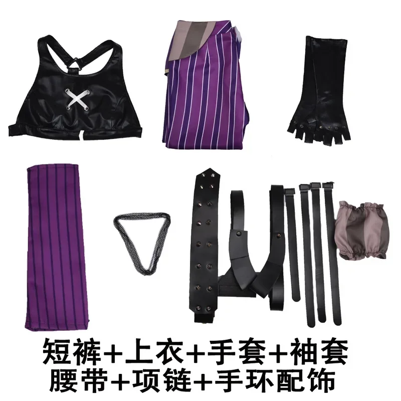 Game Lol Arcane Crit Loli Jinx Loose Canon Cosplay Animal OutFit Sexy Wig Women Carnival MN12 costume