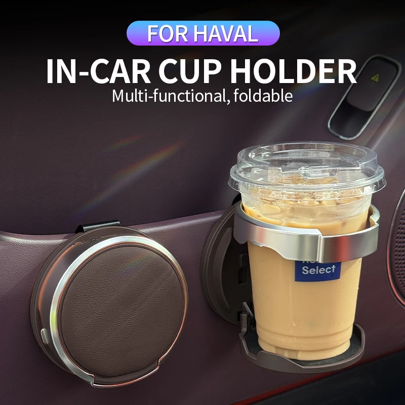 Car interior accessories for Haval H6 H6 GT Jolion F7/F7x Dargo H2 H9 Xiaolong Max vehicle multifunctional car door cup holder