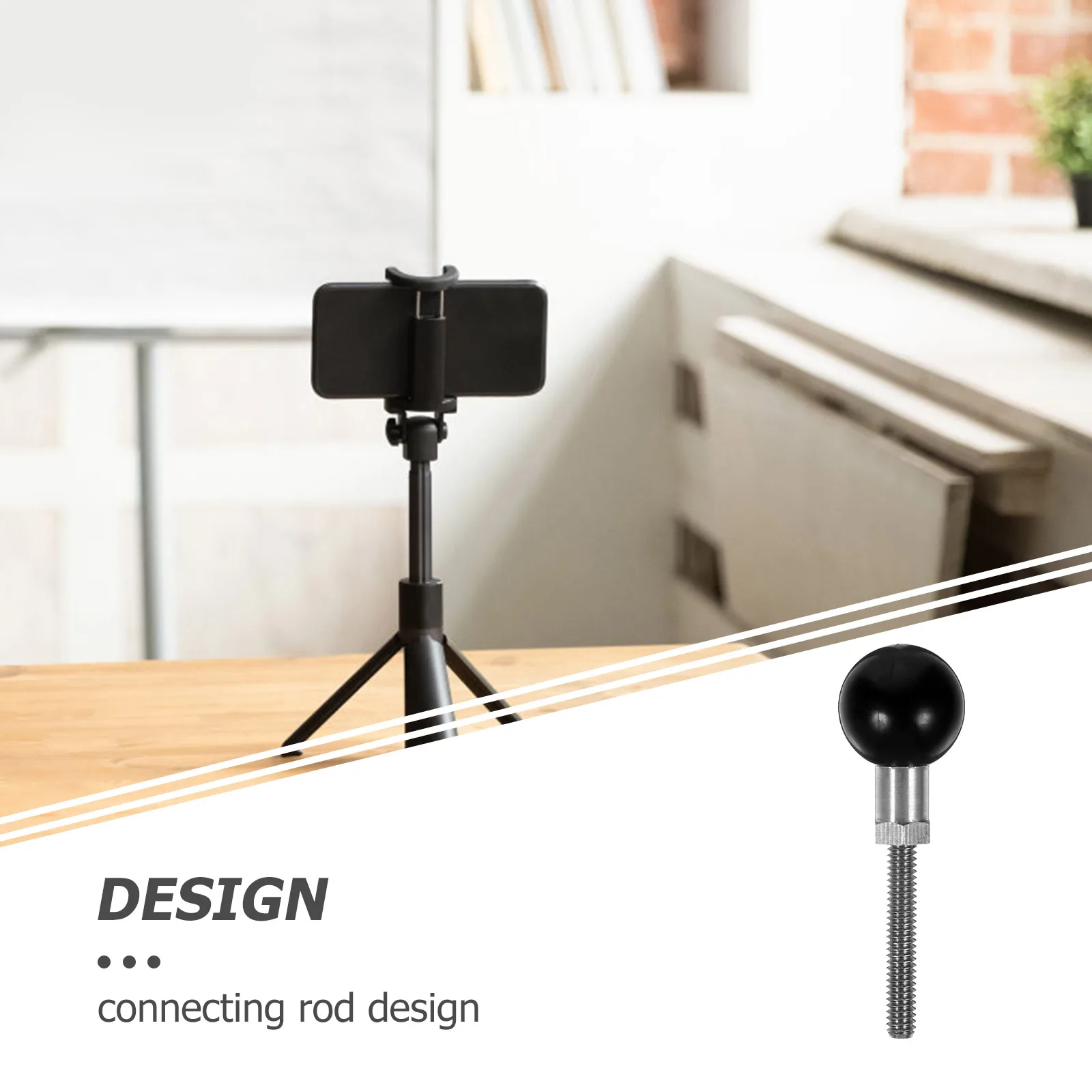 

Motorbike Phone Mount Ball Shaped Pedestal Holder Support Rack For Bike Camera Base Globe Ball Head Adapter Stable Easy Install