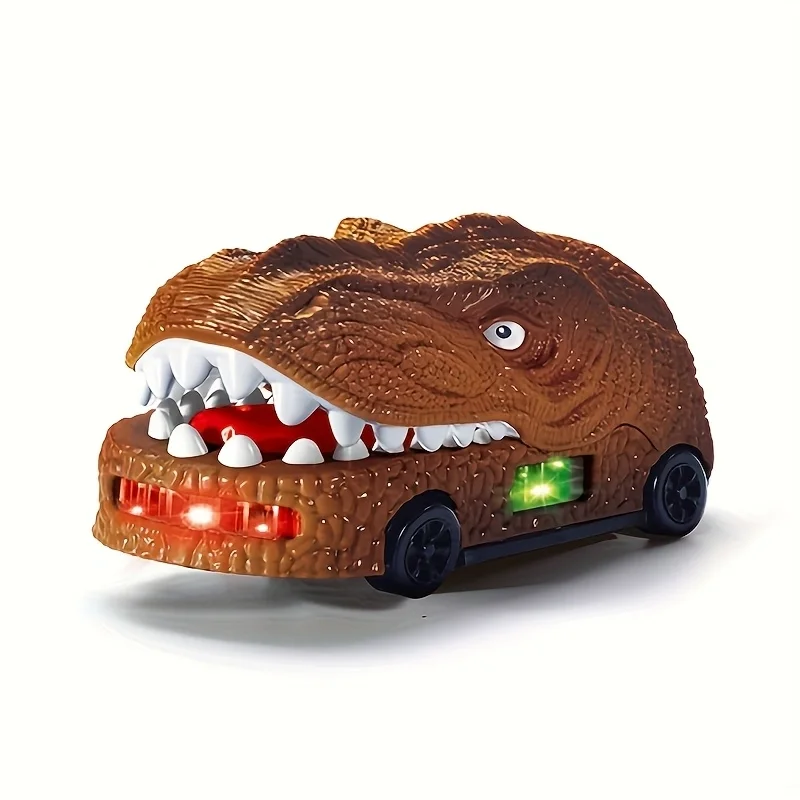 

Dinosaur Electric Vehicle Toy, Automatic Driving, Light & Sound, Toddler Gift, Kids Birthday Toy, Fun Gift. Indoor Playtime.