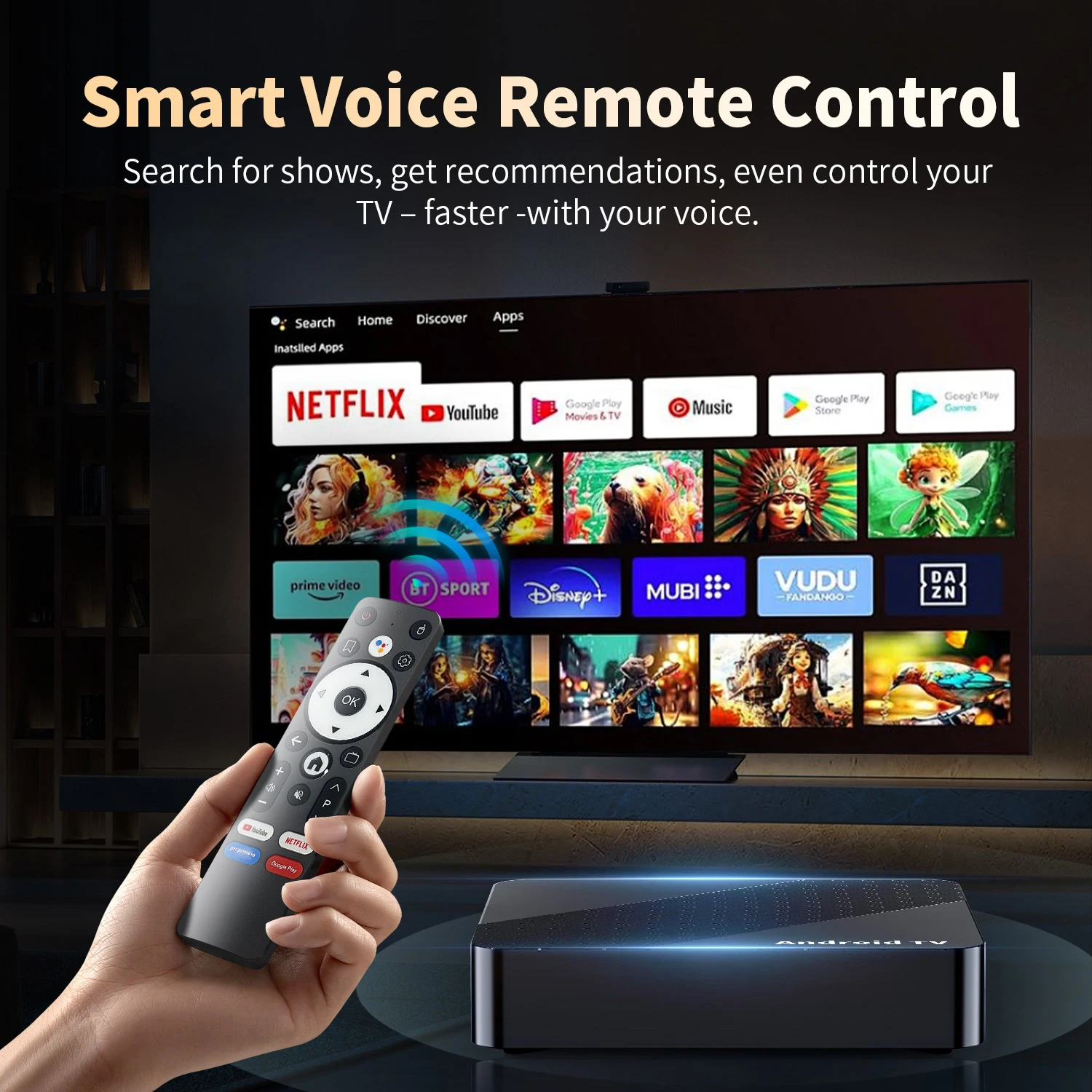 TV Box X10 Android 14 RK3518 Core Cortex A53 يدعم 8K فيديو 8GB128GB Wifi6 Netflix Google Assistant Media Player Set Top Box