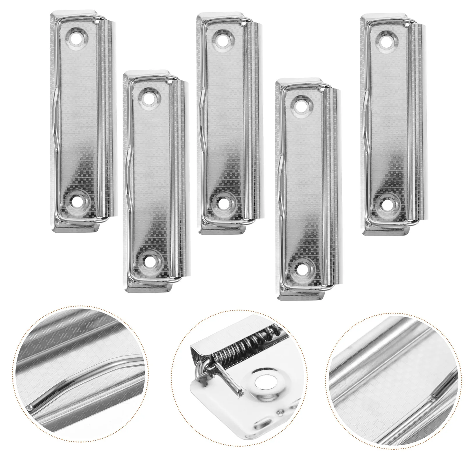 

10Pcs Metal Clipboard Clips Reliable Alloy Clips for Office School File Clipboards Document Holding School Clipboards Clip