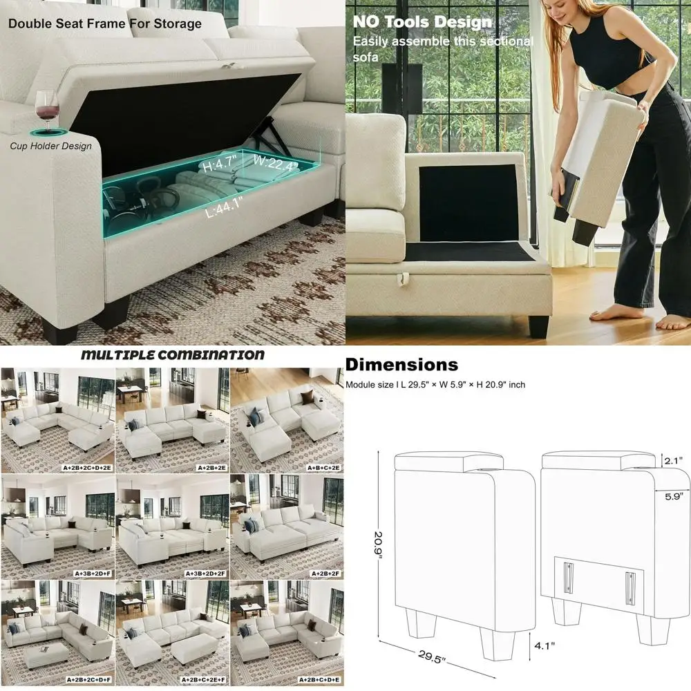 Sectional Sofa Armr…