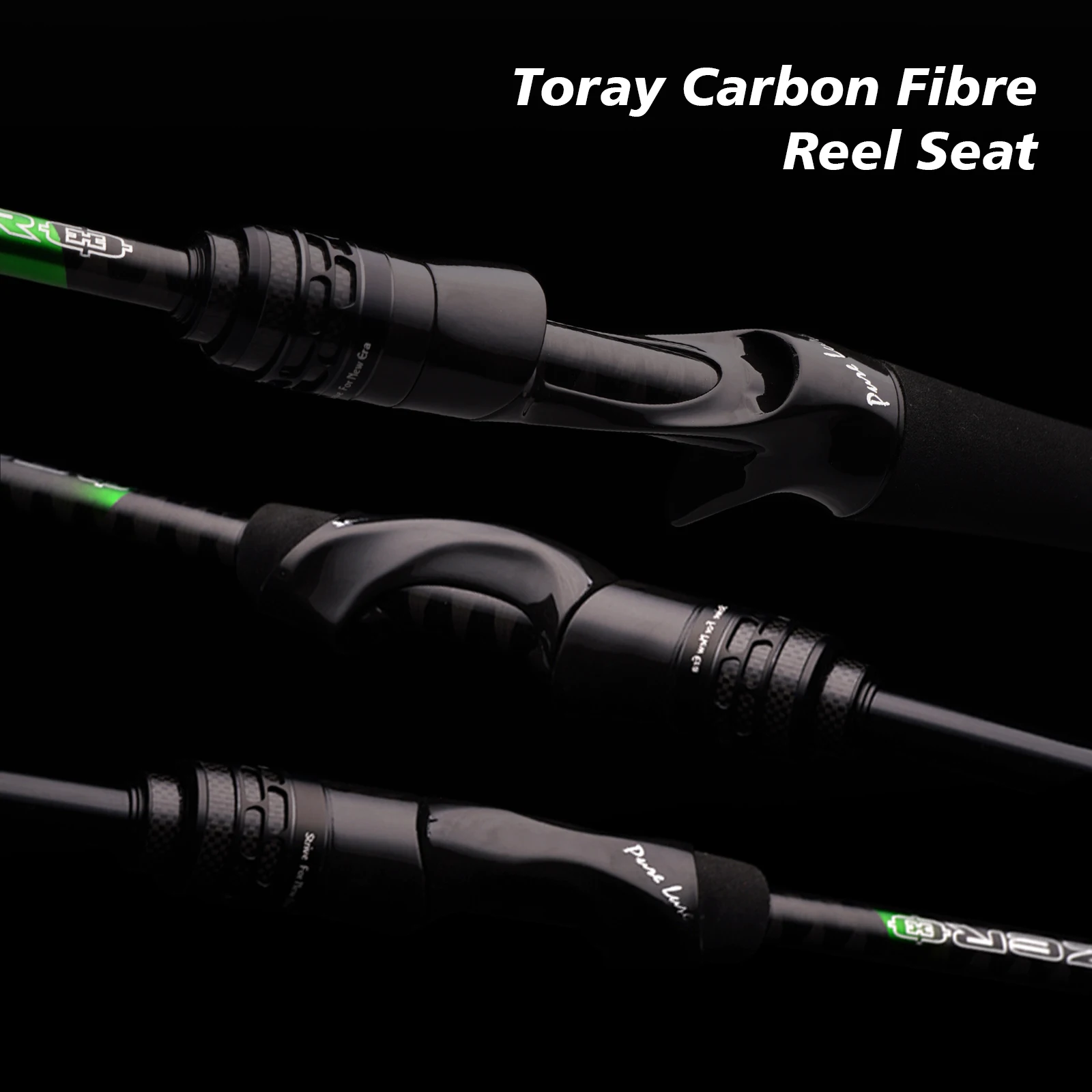 PURELURE ZERO Spinning Fishing Rod 6ft Fast Action