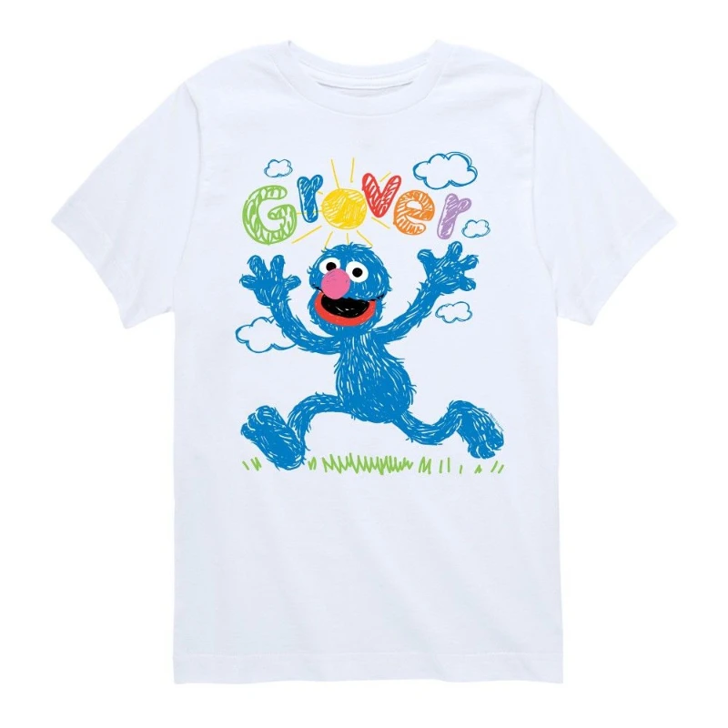 Camiseta para hombre Sesame Street Born And Raised Puppet Crew, talla vintage Y2K, nuevas llegadas de primavera/verano