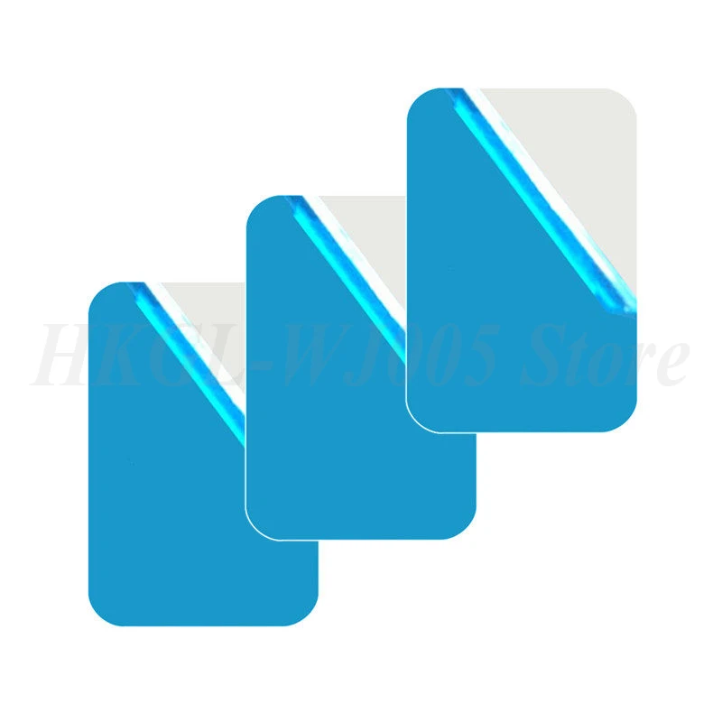 22-75mm Self Adhesive Metal Plate Sticker Disk Iron Sheet For Magnet Mobile Phone Holder Magnetic Car Stand Holde Rectangular