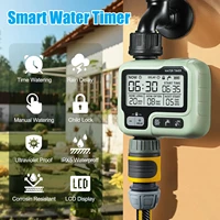 Temporizador de riego digital para césped