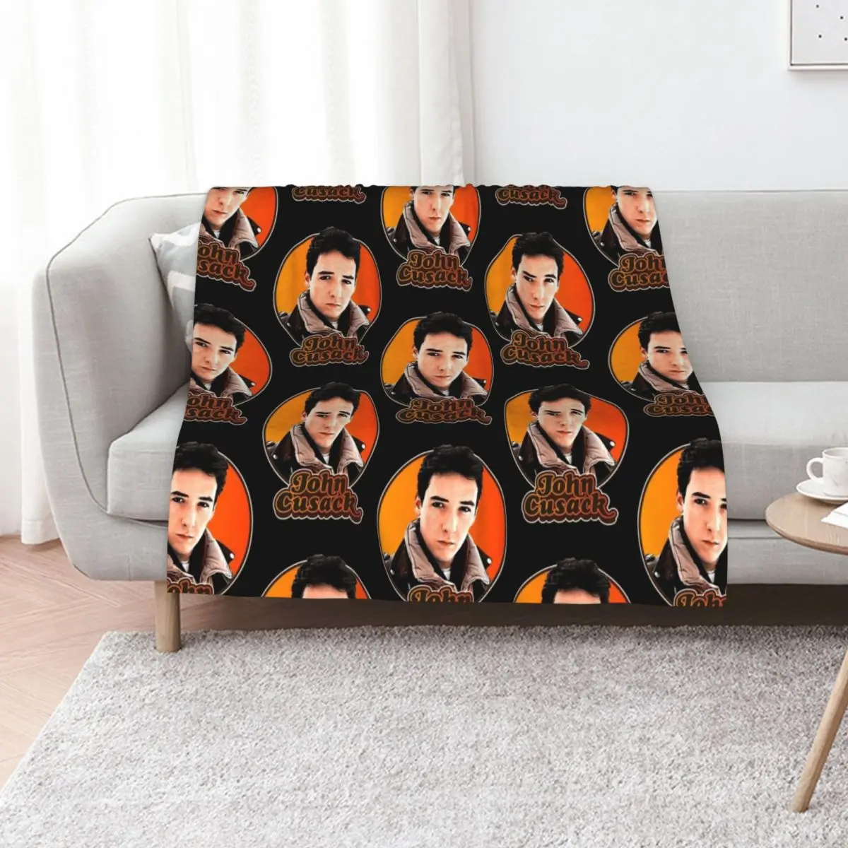 Retro John Cusack Tribute Throw Blanket Nap Weighted Blankets For Bed blankets ands For Sofa Thin Thin Blankets