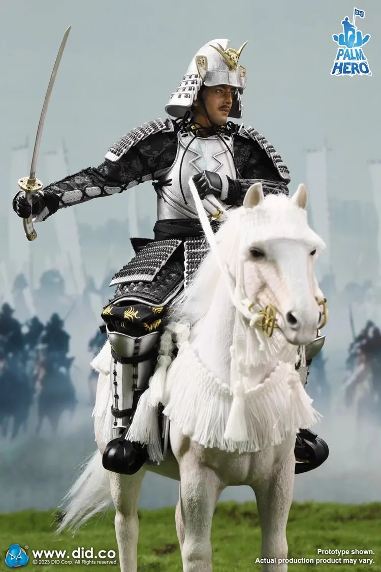 DID XJ80014 XH80021 1/12 Palm Hero Series Japanese Samurai Uesugi