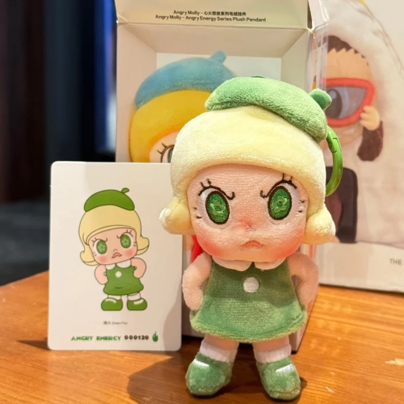 Genuine Product Stock Popmart Angry Molly Series High Quality Pendant Surprise Blind Box Trendy Play Collection Cute Gifts - view 3