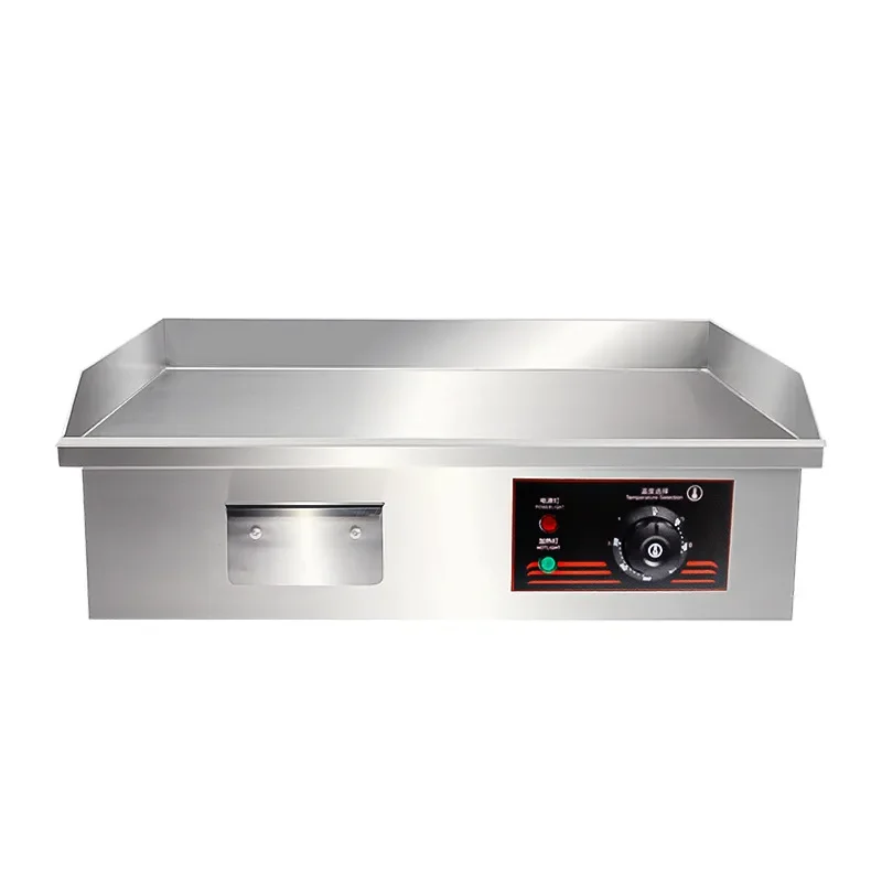 Cross-border e-commerce electric flat grill furnace iron plate grilled squid cold noodles pancake furnace electric griddle