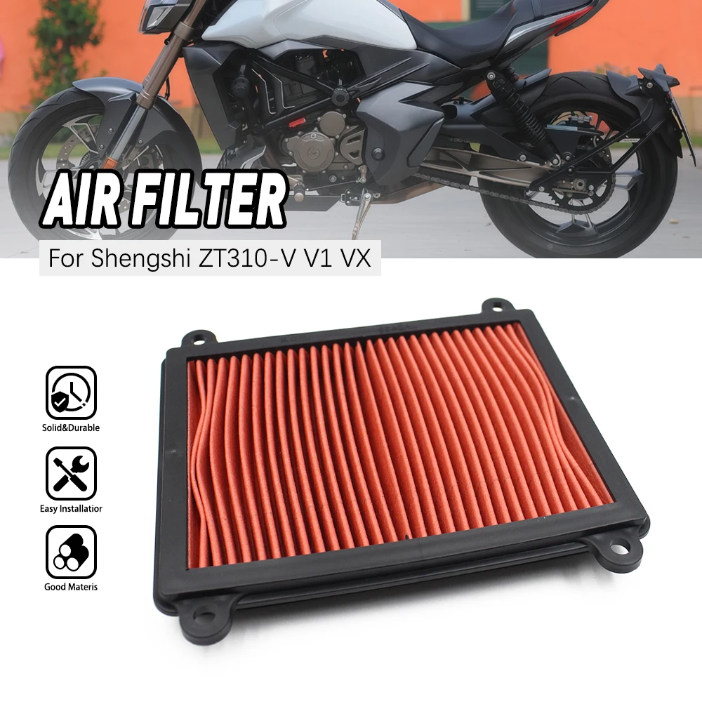 

Motorcycle Air Filter Intake Cleaner For ZONTES ZT310V ZT310V1 ZT310VX 310V 310V1 310VX