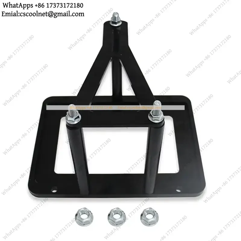 JS02 Universal Billet Battery Tray Hold Down Mount Bracket Universal Fit Automotive Power Cell Box Secure Fastener Hardware