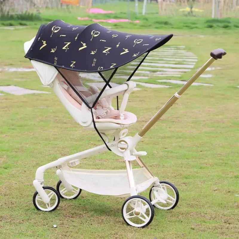 غطاء حماية من الشمس A5YC مقاوم للشمس لعربات الأطفال #4