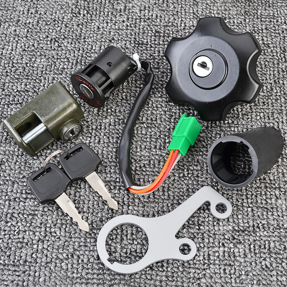 

Fuel Cap Ignition Switch with Key Kit For Suzuki DRZ400 DR-Z400SM 2010-2019 37101-29811 44200-29820