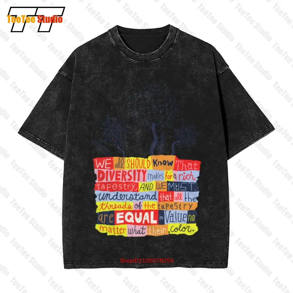 Maya Angelou Razzismo Citazione Quote Poetessa Cult Vintage Oversized T-Shirt UTGP