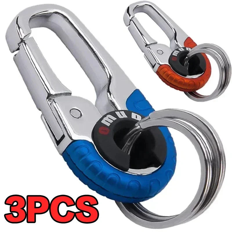 Brelok klamra dla mężczyzn ze stalowy klucz nierdzewnej klucz z obręczą hak łańcuchowy Outdoor Carabiner akcesoria do wspinaczki