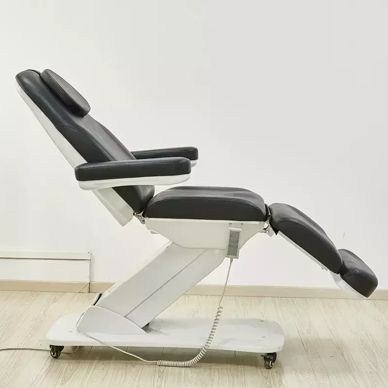 Facial Bed Multi-Function Adjustable Eyelash Chair Spa Massage Bed  Beauty Salon Electric Lifting Tattoo Embroidery