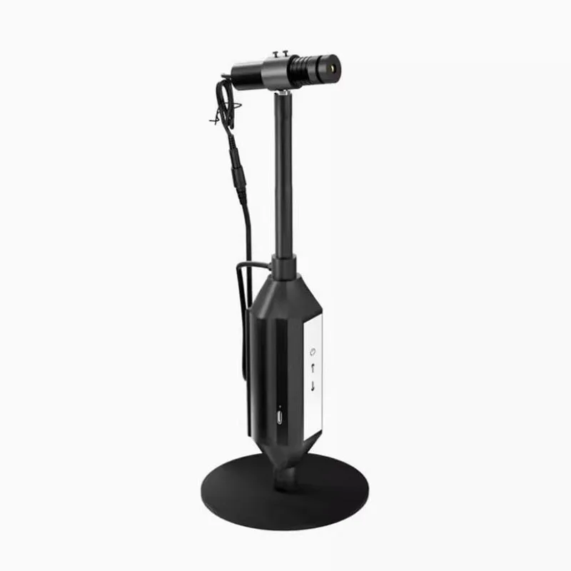Portable training assist with adjustable green laser, rechargeable billiard laser aiming system - with precise targeting