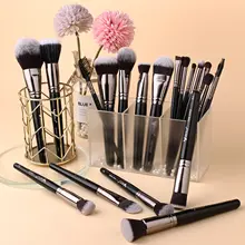 Luxury Black Makeup Brush Set #4