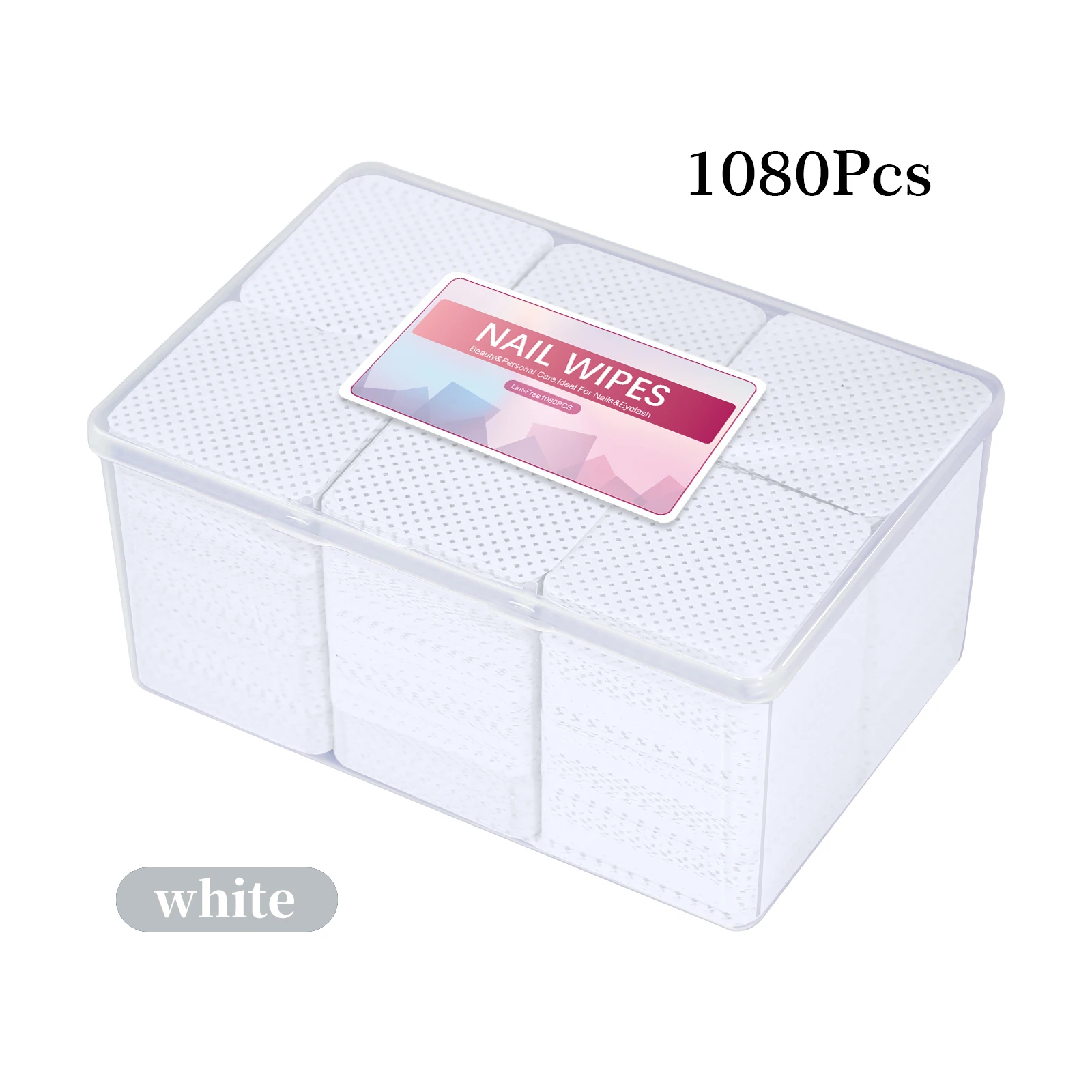 Niet-pluizende nagellakremover Katoenen doekjes UV Gel Tips Remover Cleaner Paper Pad Nagellak Art Cleaning Manicure Tools