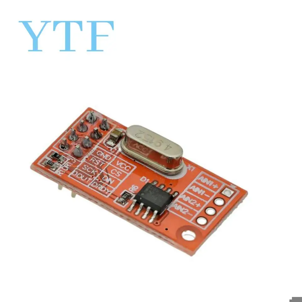 AD7705 Dual 16-bit ADC Data Acquisition Module SPI Interface Programmable Gain Input TM7705