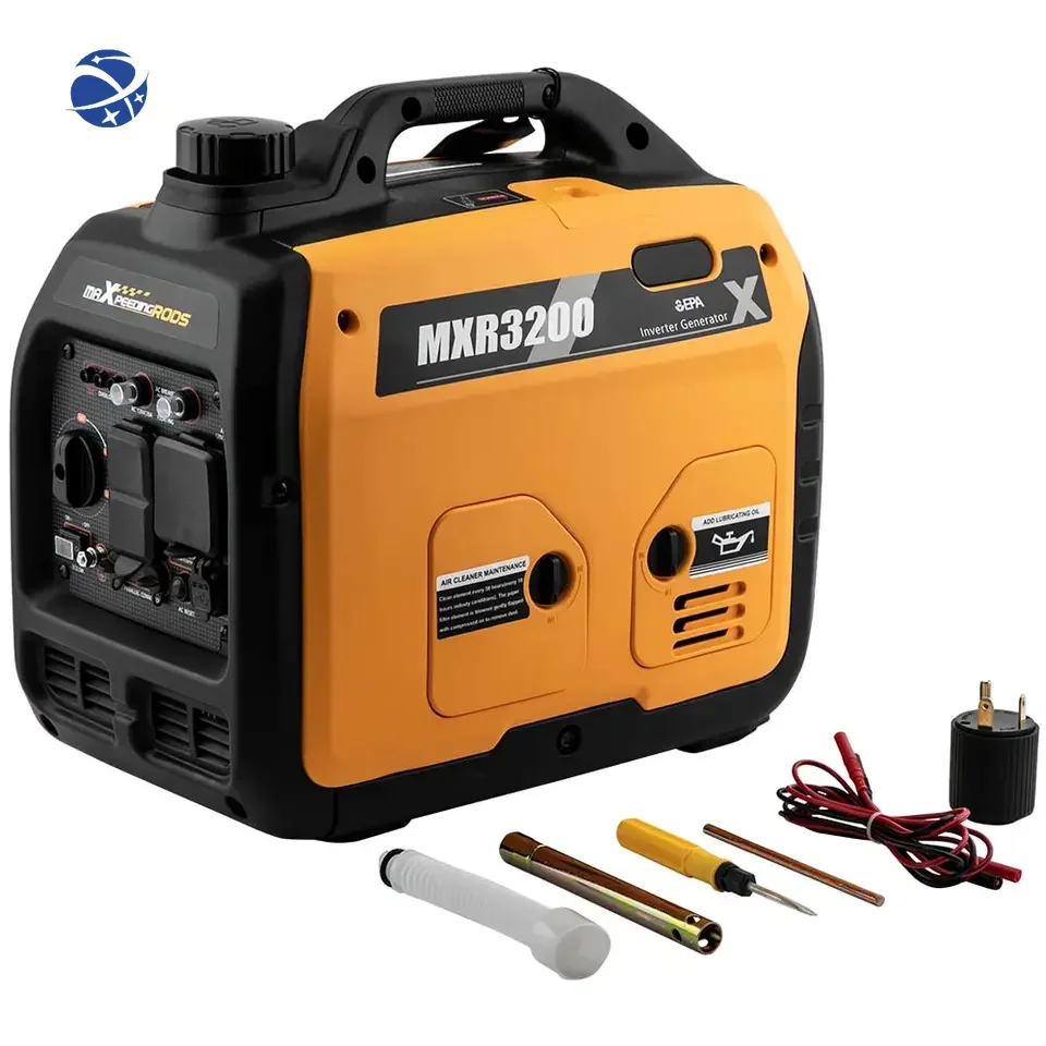 

##YUNYI Portable Inverter Generator Gasoline Powered Generators Camping Outdoor MXR3200