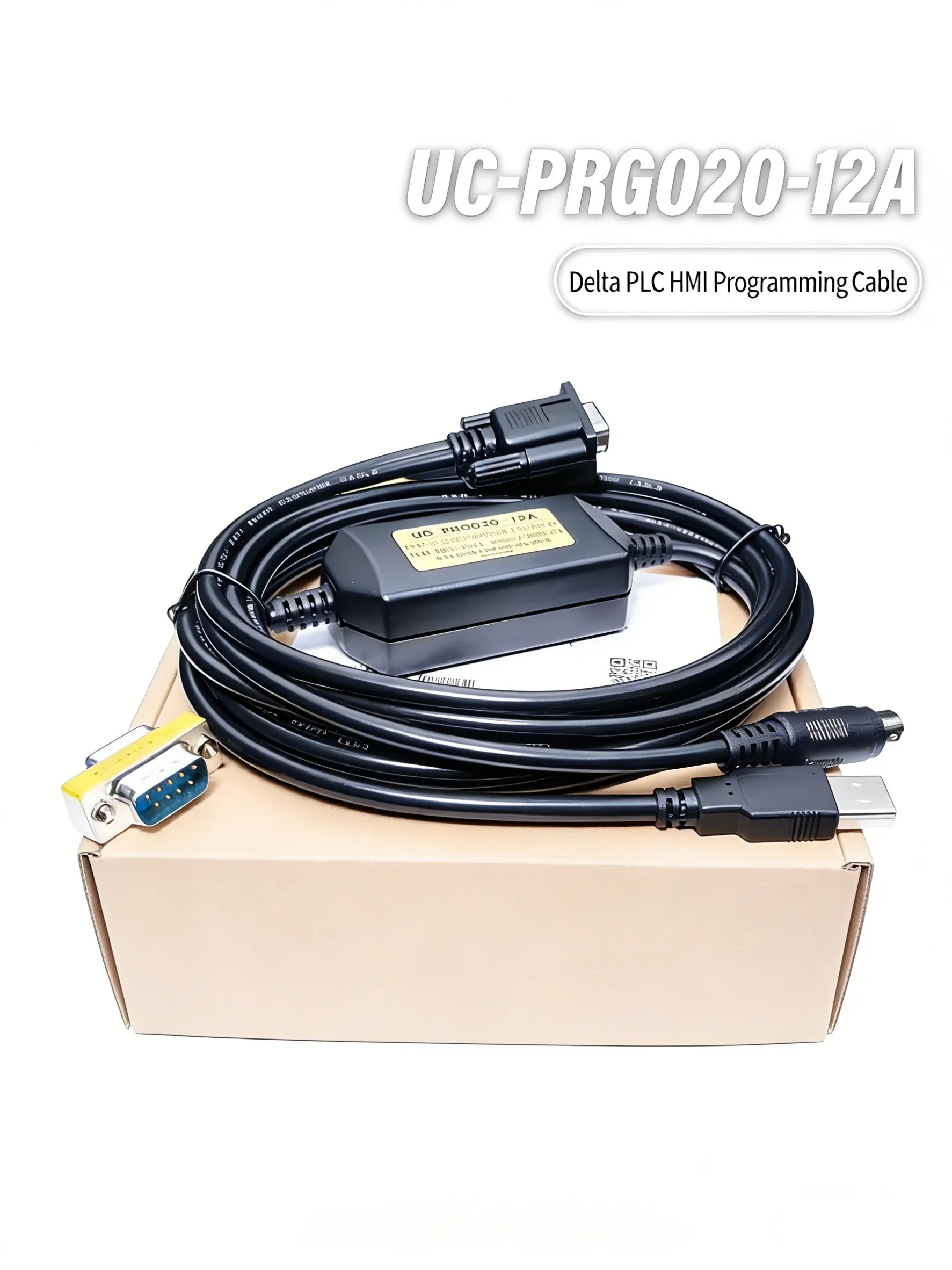 UC-PRG020-12A Suitable for Delta PLC Touch Screen HMI Programming & Data Download Cable IFD6601